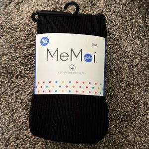 Girls Size 16 Cotton Sweater Tights